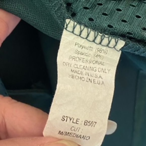 MJC Dark Forest Green Women's athletic Short Sleeve Jersey - Picture 9 of 9